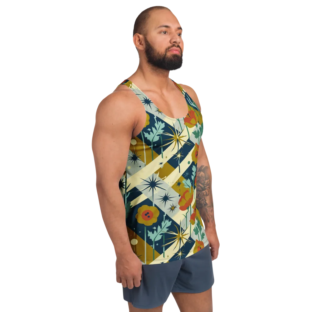 Marigold Signal on Men's Tank Top — Right Front
