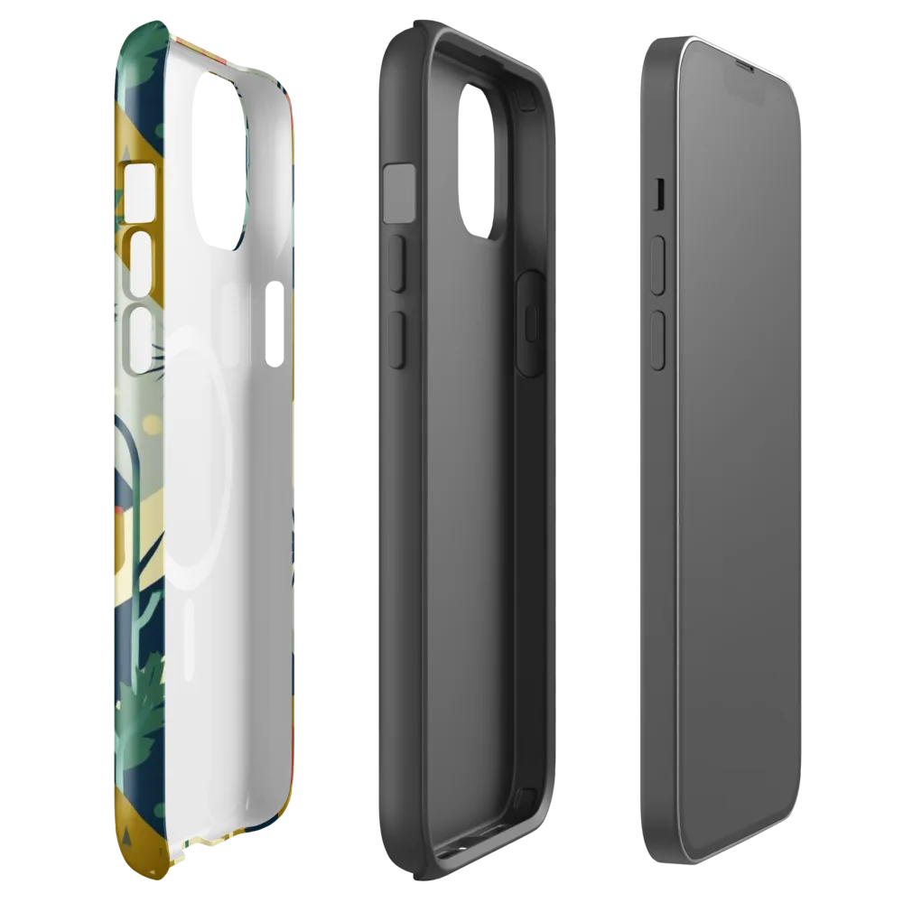 Marigold Signal on MagSafe Tough Case for iPhone® — Front