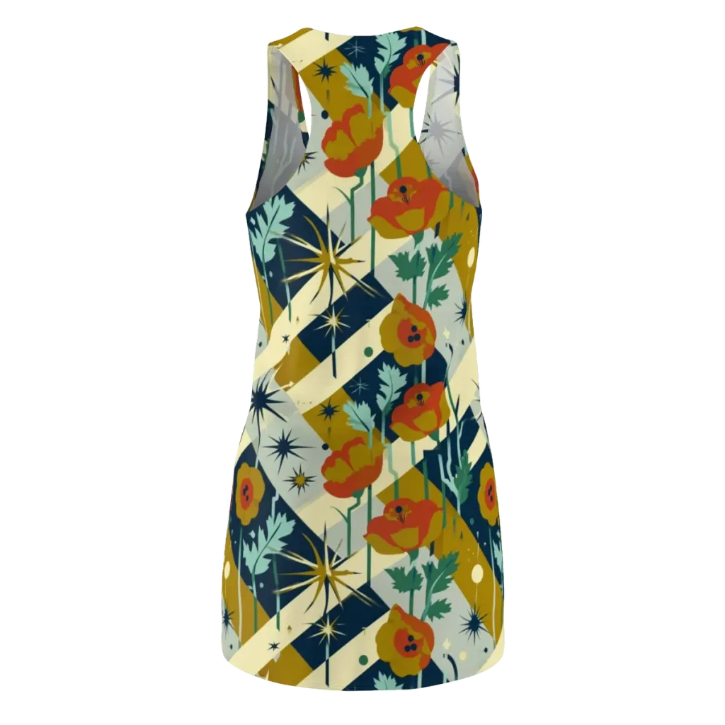 Marigold Signal on Racerback Dress — Back