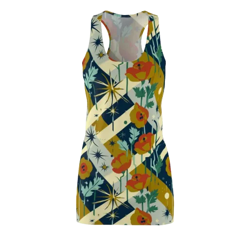 Marigold Signal on a Racerback Dress