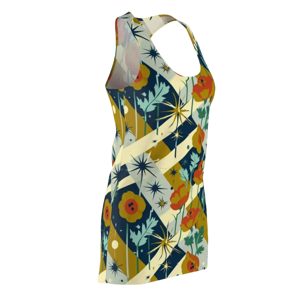 Marigold Signal on Racerback Dress — Front Side