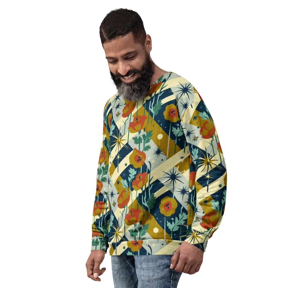 Marigold Signal on Sweatshirt — Left Front