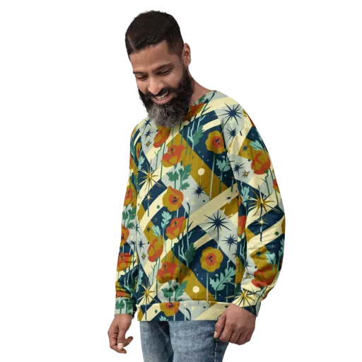Marigold Signal on a Sweatshirt
