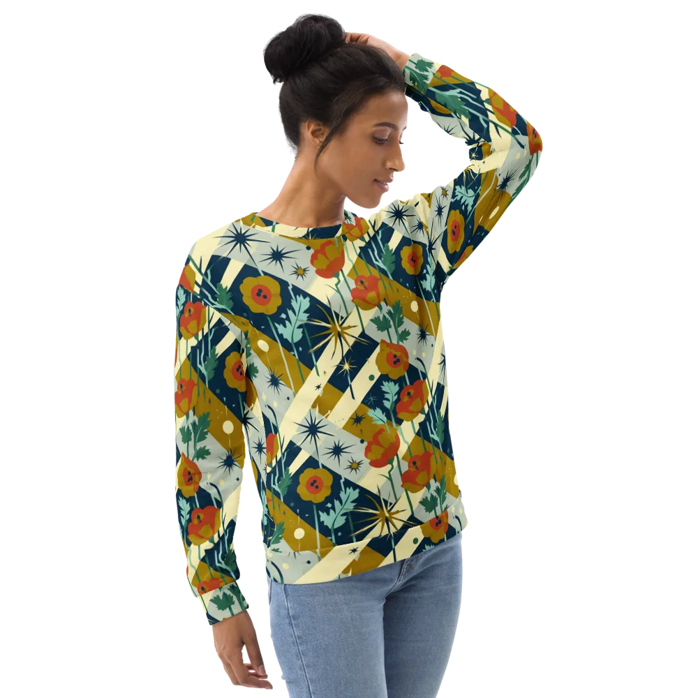 Marigold Signal on Sweatshirt — Right Front
