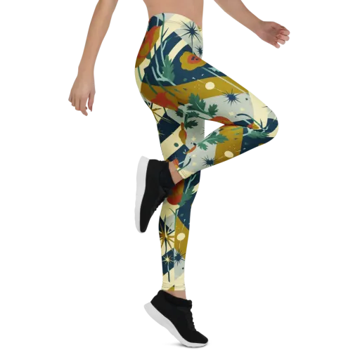 Marigold Signal on a Leggings