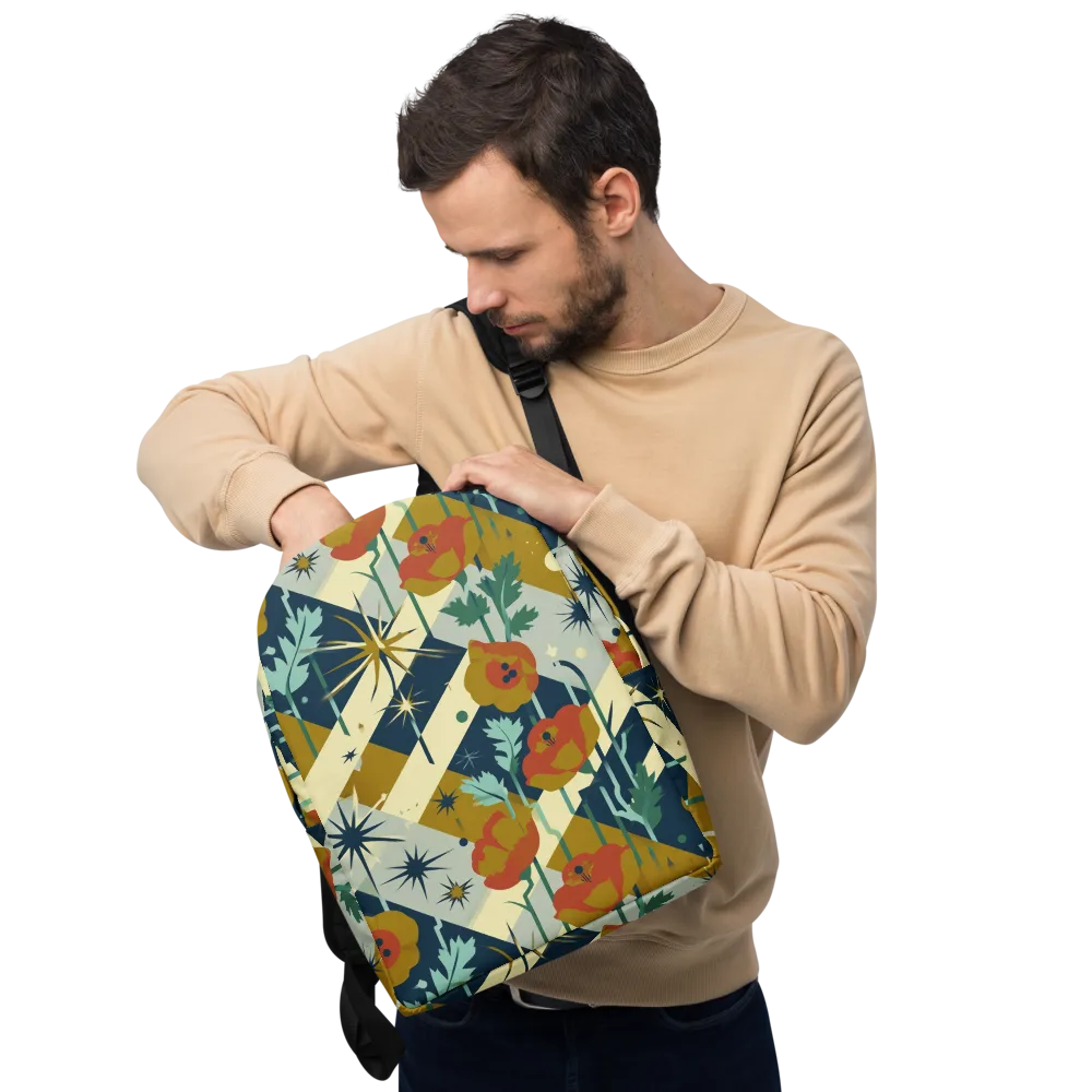 Marigold Signal on Minimalist Backpack — Front