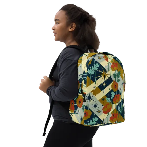 Marigold Signal on a Minimalist Backpack