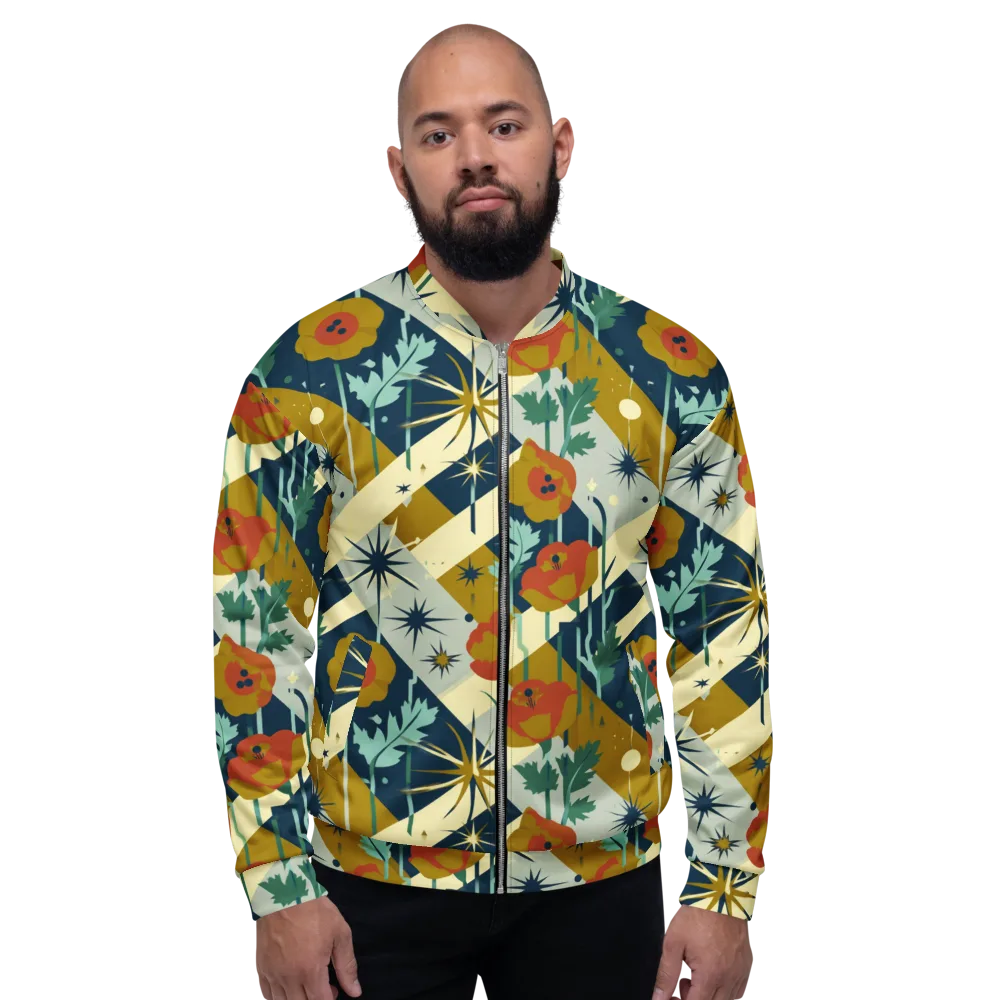 Marigold Signal on Bomber Jacket — Front