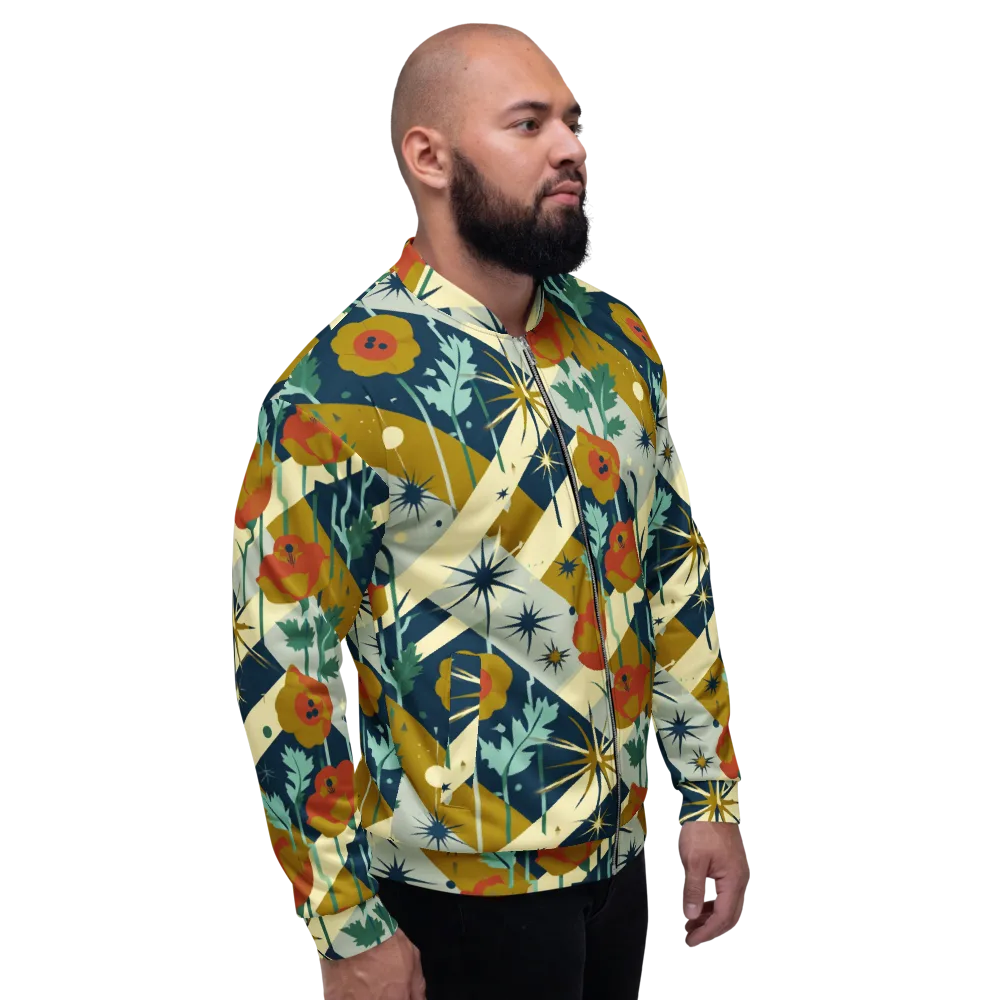 Marigold Signal on Bomber Jacket — Right