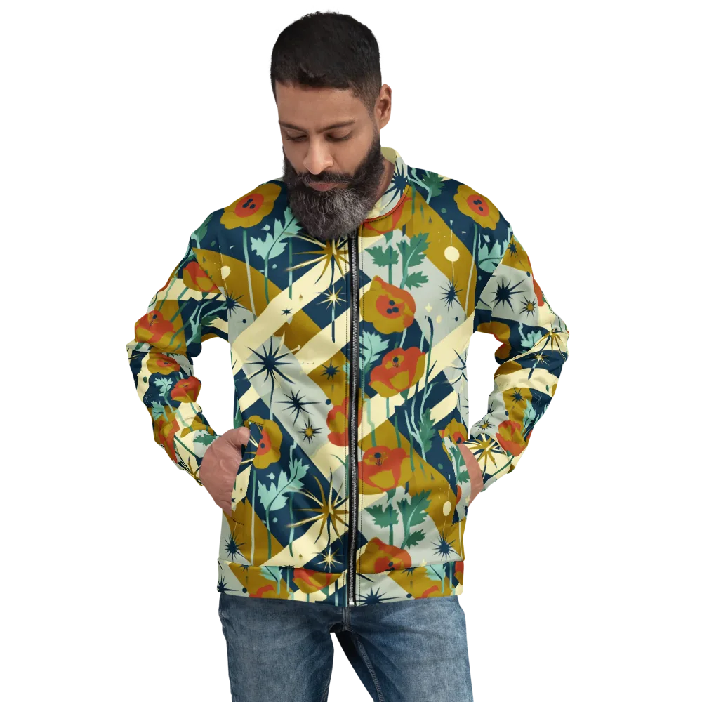 Marigold Signal on Bomber Jacket — Front