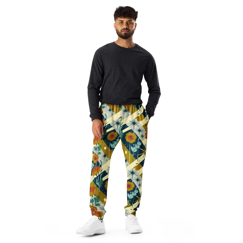 Marigold Signal on Men's Joggers — Front