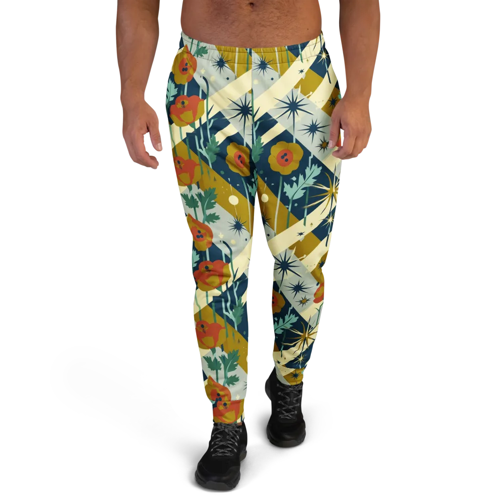 Marigold Signal on Men's Joggers — Front
