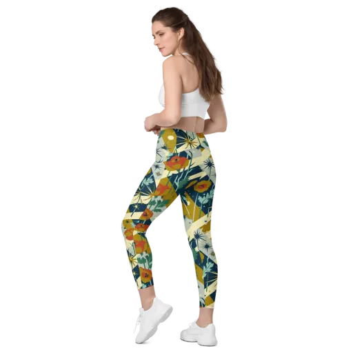 Marigold Signal on a Leggings with Pockets