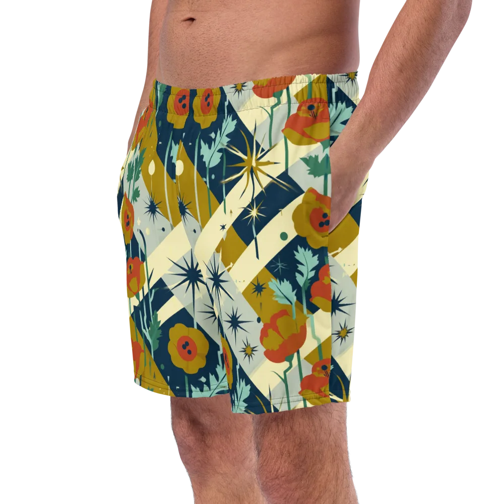 Marigold Signal on Swim Trunks — Left Front