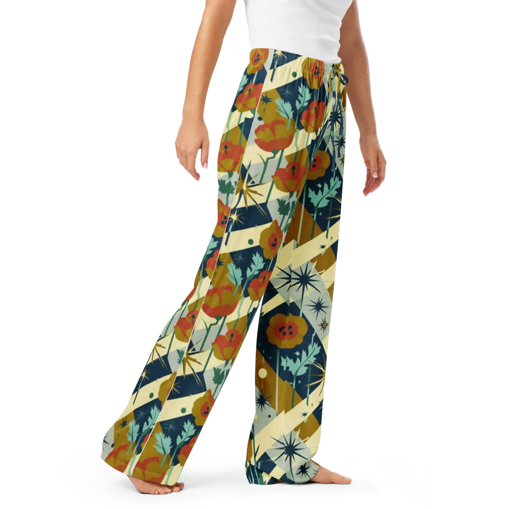 Marigold Signal on Women's Pajama Pants — Right Front