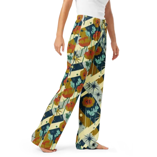 Marigold Signal on a Women's Pajama Pants