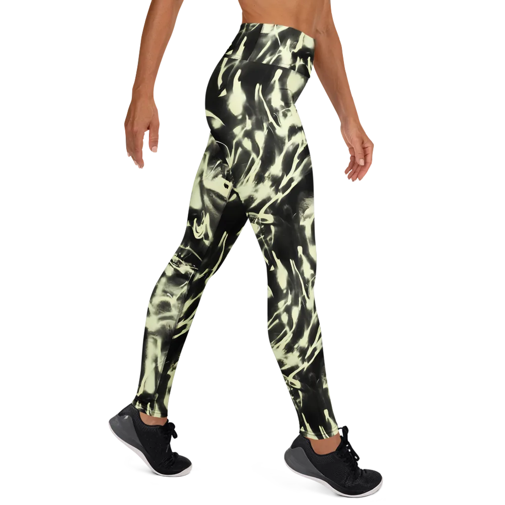 Visionary Flux on Yoga Leggings — Right