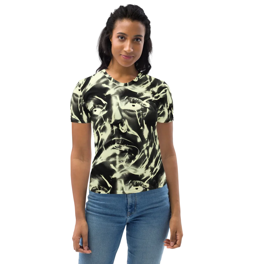 Visionary Flux on Women's Crew Neck T-Shirt — Front