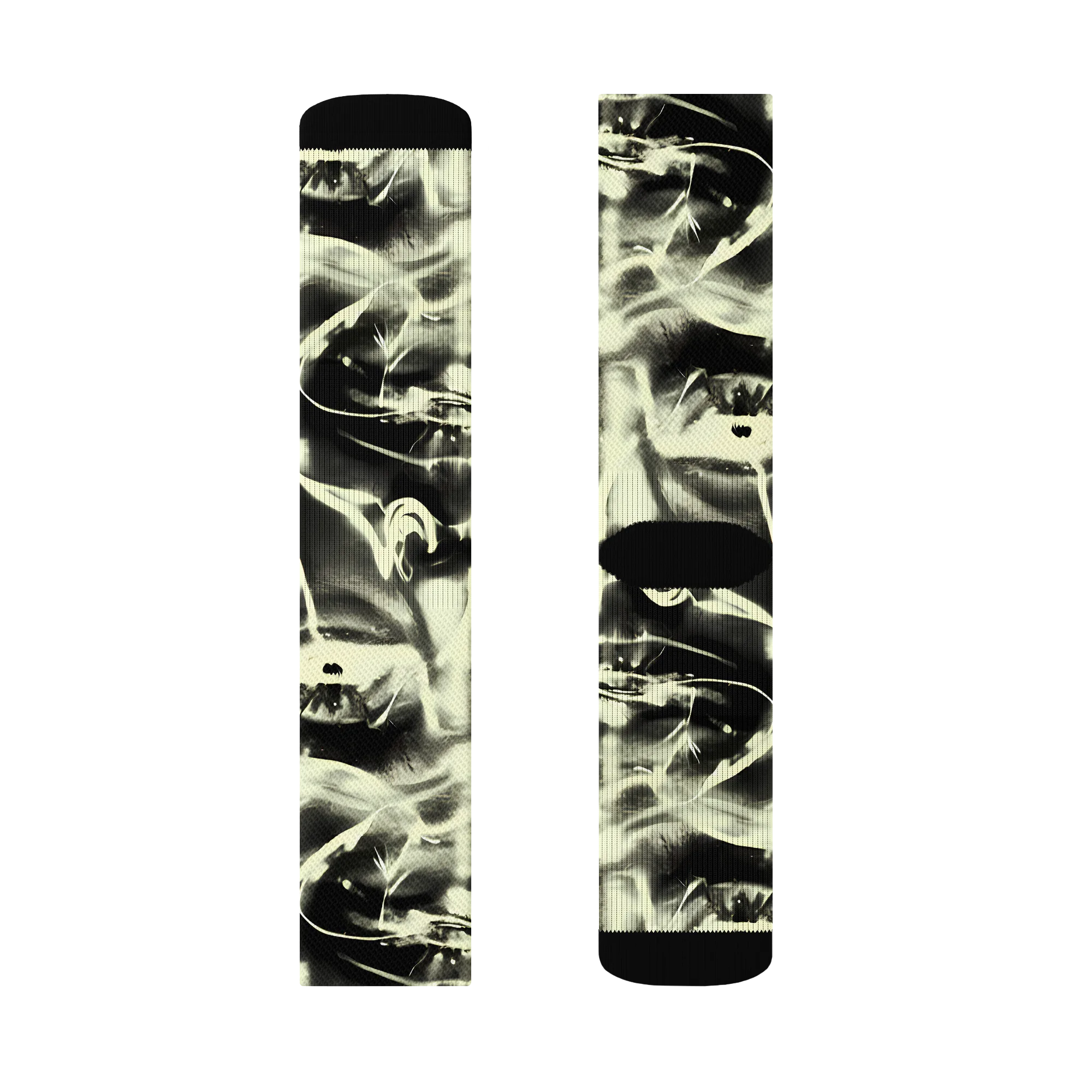 Visionary Flux on Socks — Left Sock
