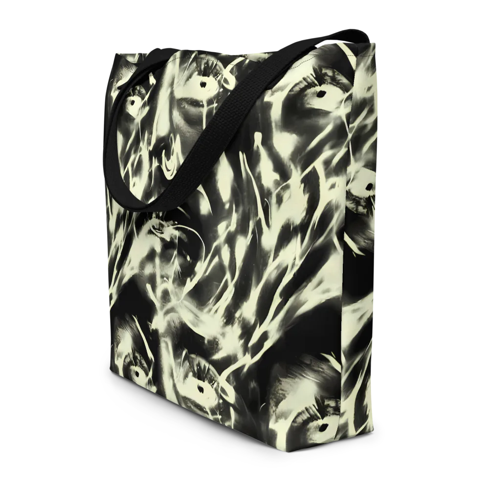 Visionary Flux on Large Tote Bag W/ Pocket — Front