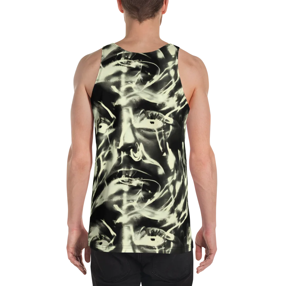 Visionary Flux on Men's Tank Top — Back