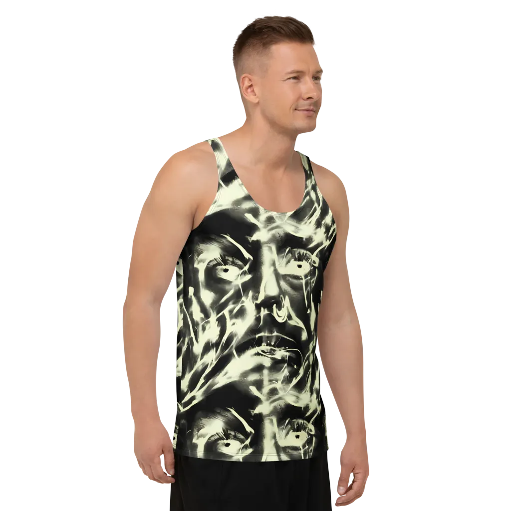 Visionary Flux on Men's Tank Top — Right Front