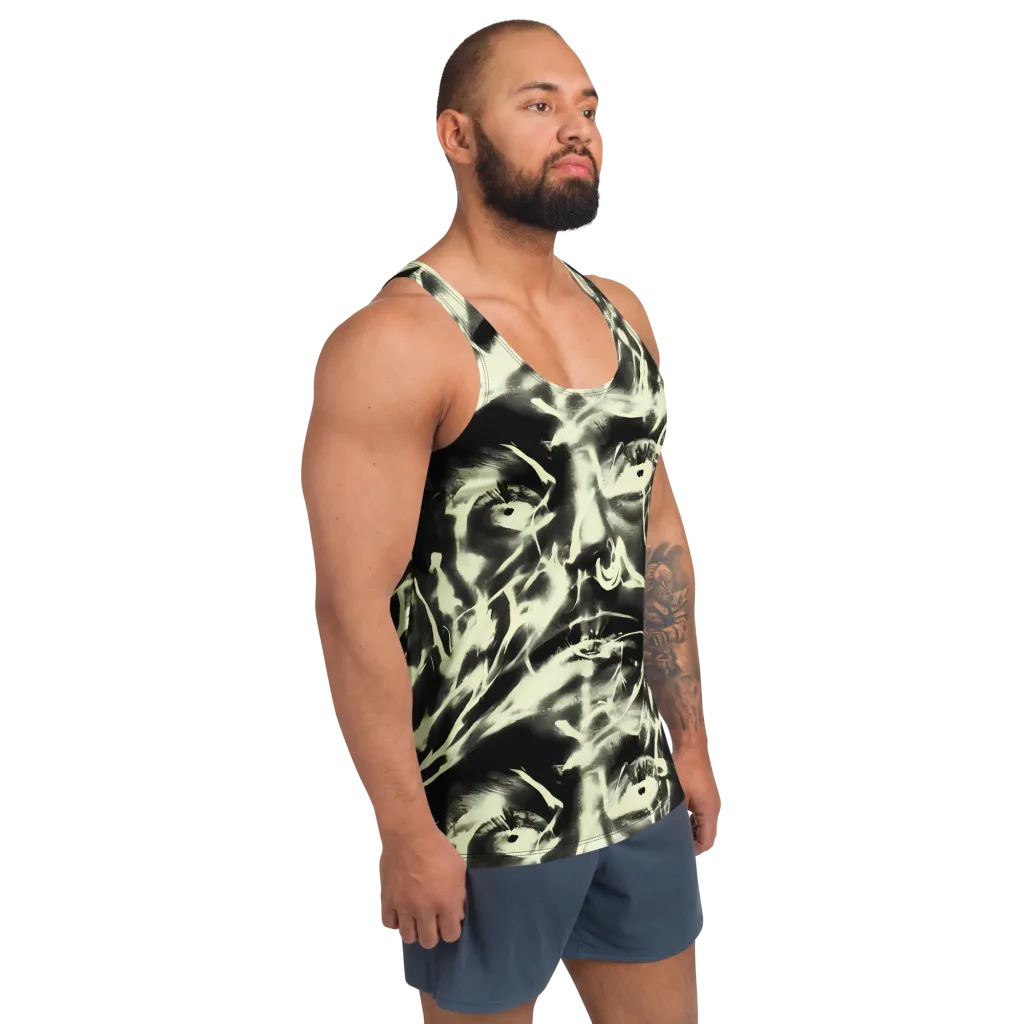 Visionary Flux on Men's Tank Top — Right Front