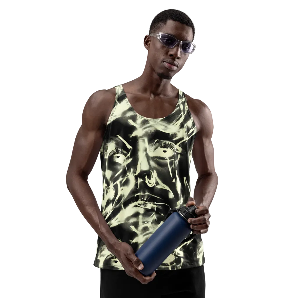 Visionary Flux on Men's Tank Top — Front