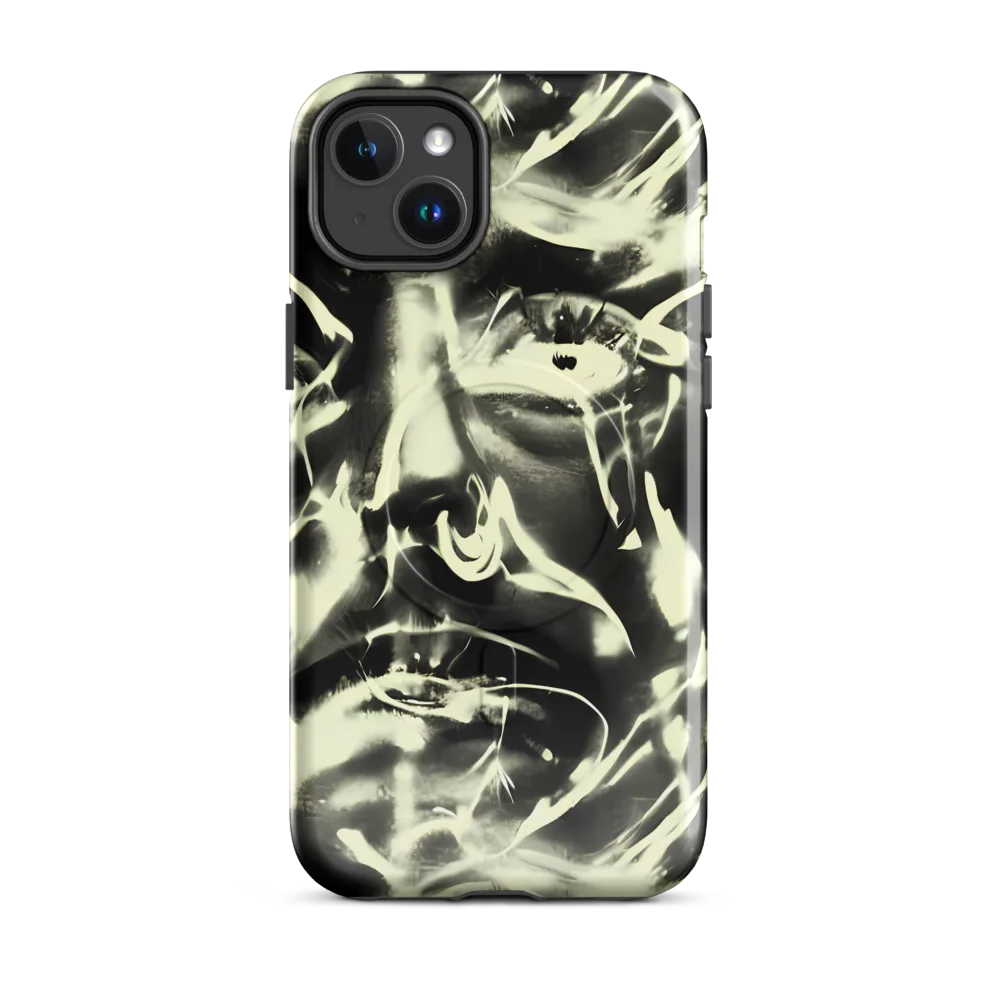 Visionary Flux on MagSafe Tough Case for iPhone® — Front