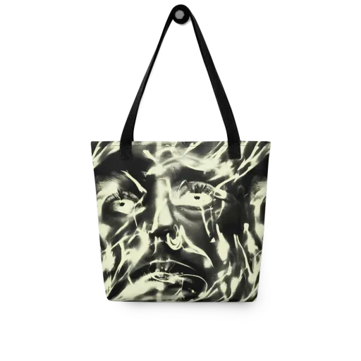 Visionary Flux on a Tote Bag