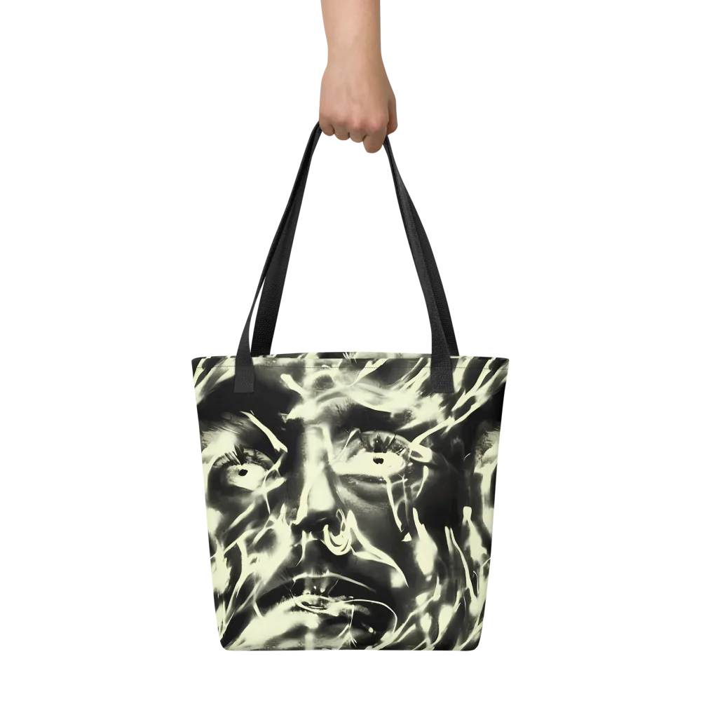 Visionary Flux on Tote Bag — Front