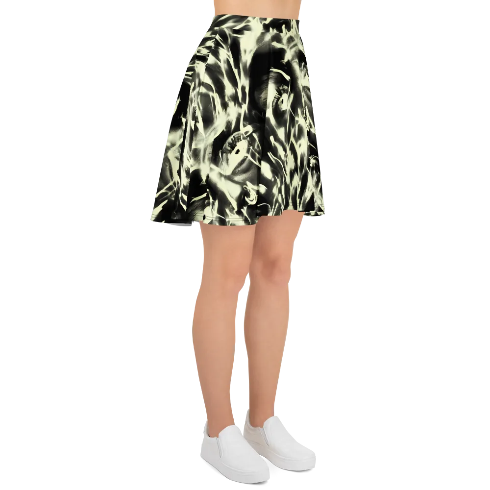 Visionary Flux on Skater Skirt — Right