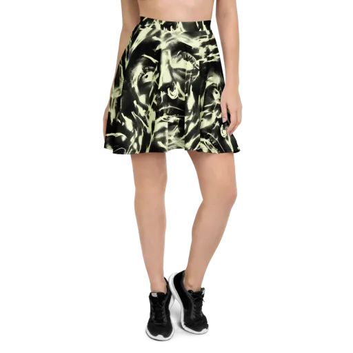 Visionary Flux on a Skater Skirt