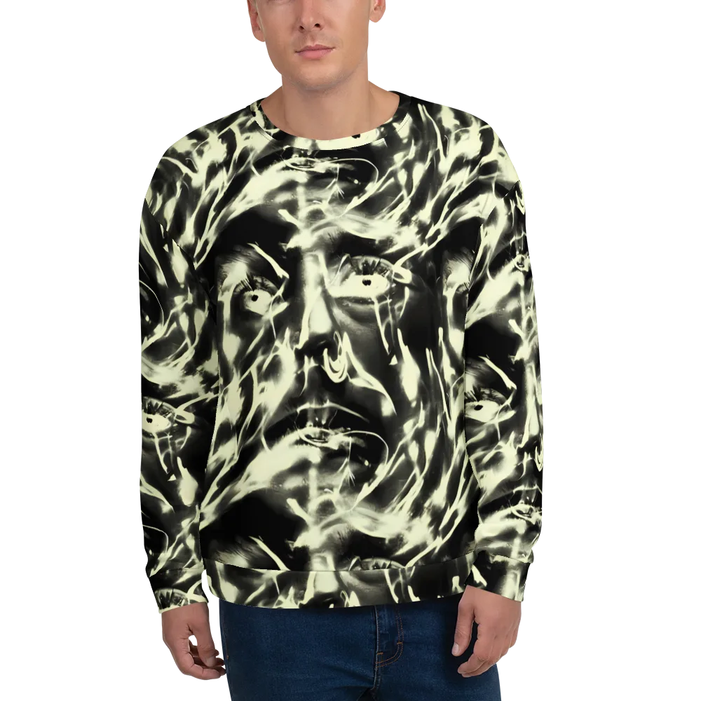 Visionary Flux on Sweatshirt — Front
