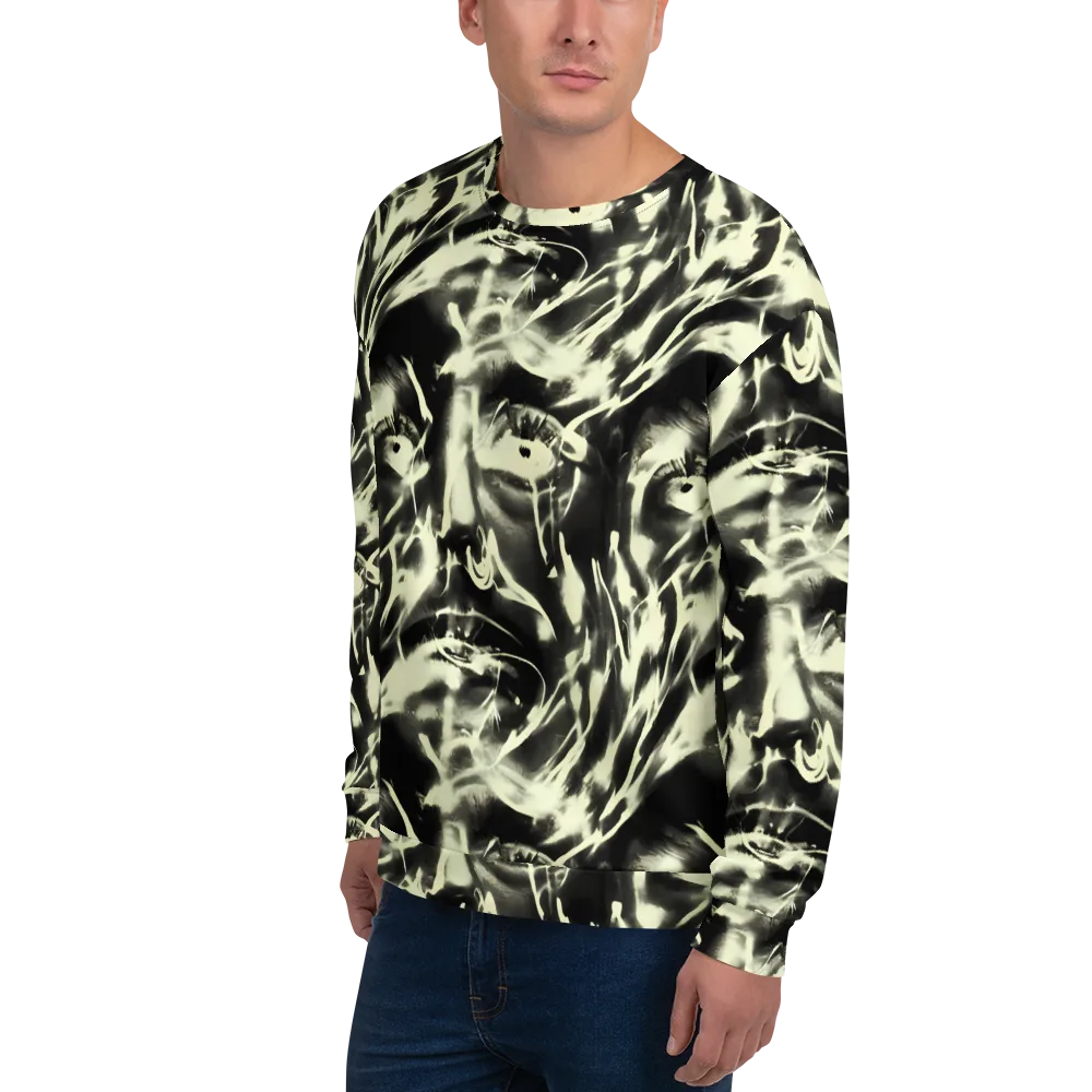 Visionary Flux on Sweatshirt — Left Front