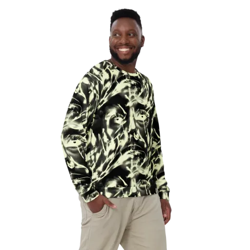Visionary Flux on a Sweatshirt