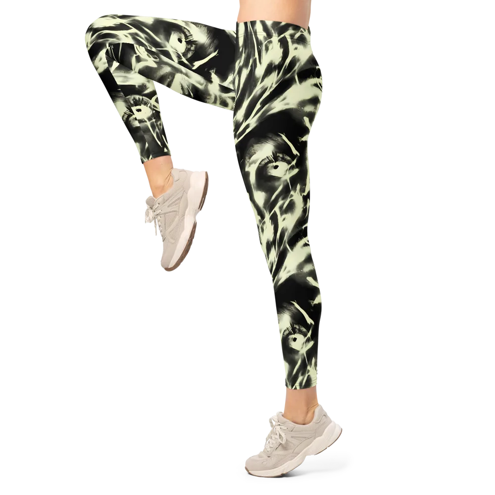 Visionary Flux on Leggings — Left