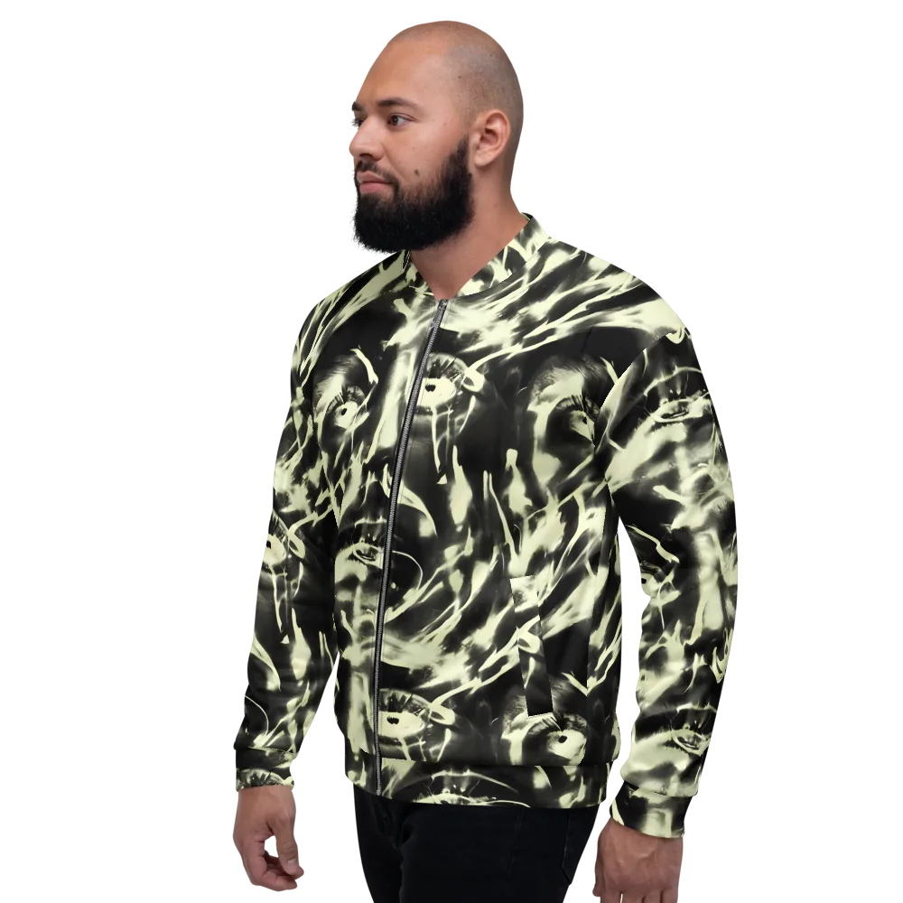 Visionary Flux on Bomber Jacket — Left
