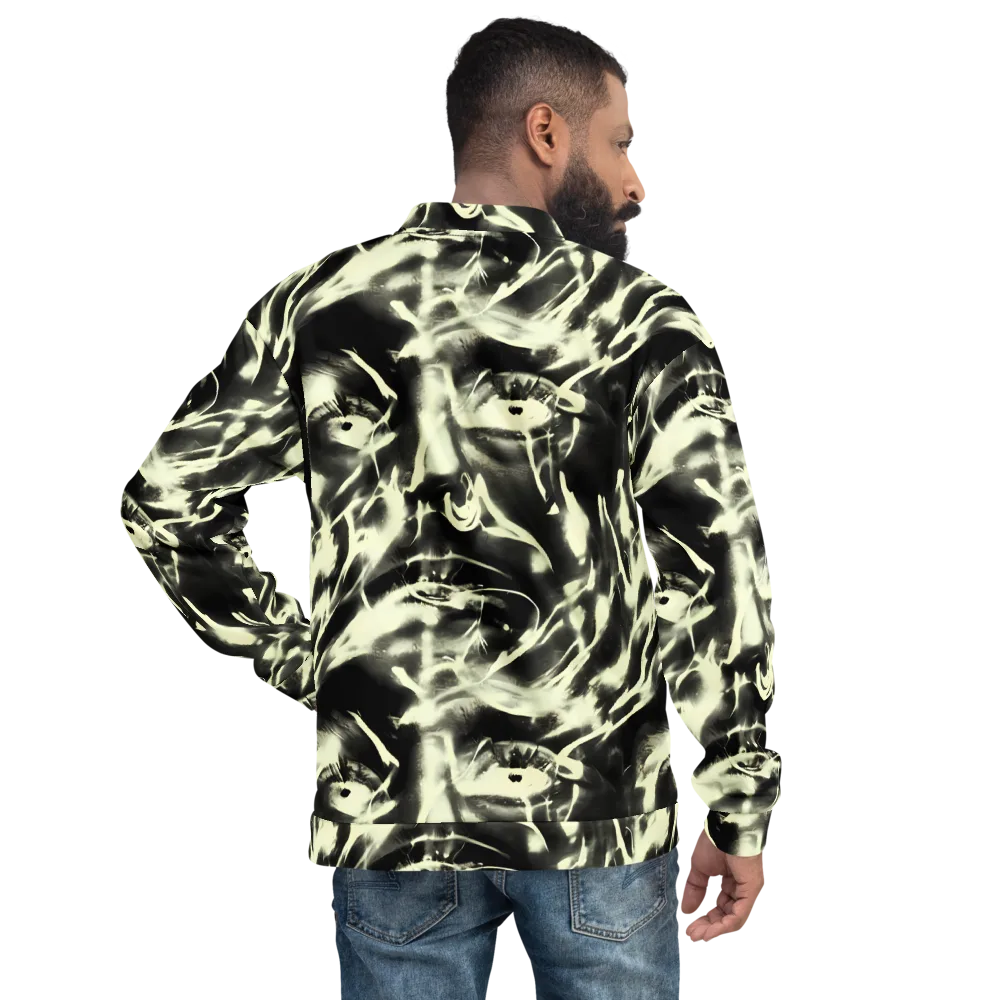 Visionary Flux on Bomber Jacket — Back