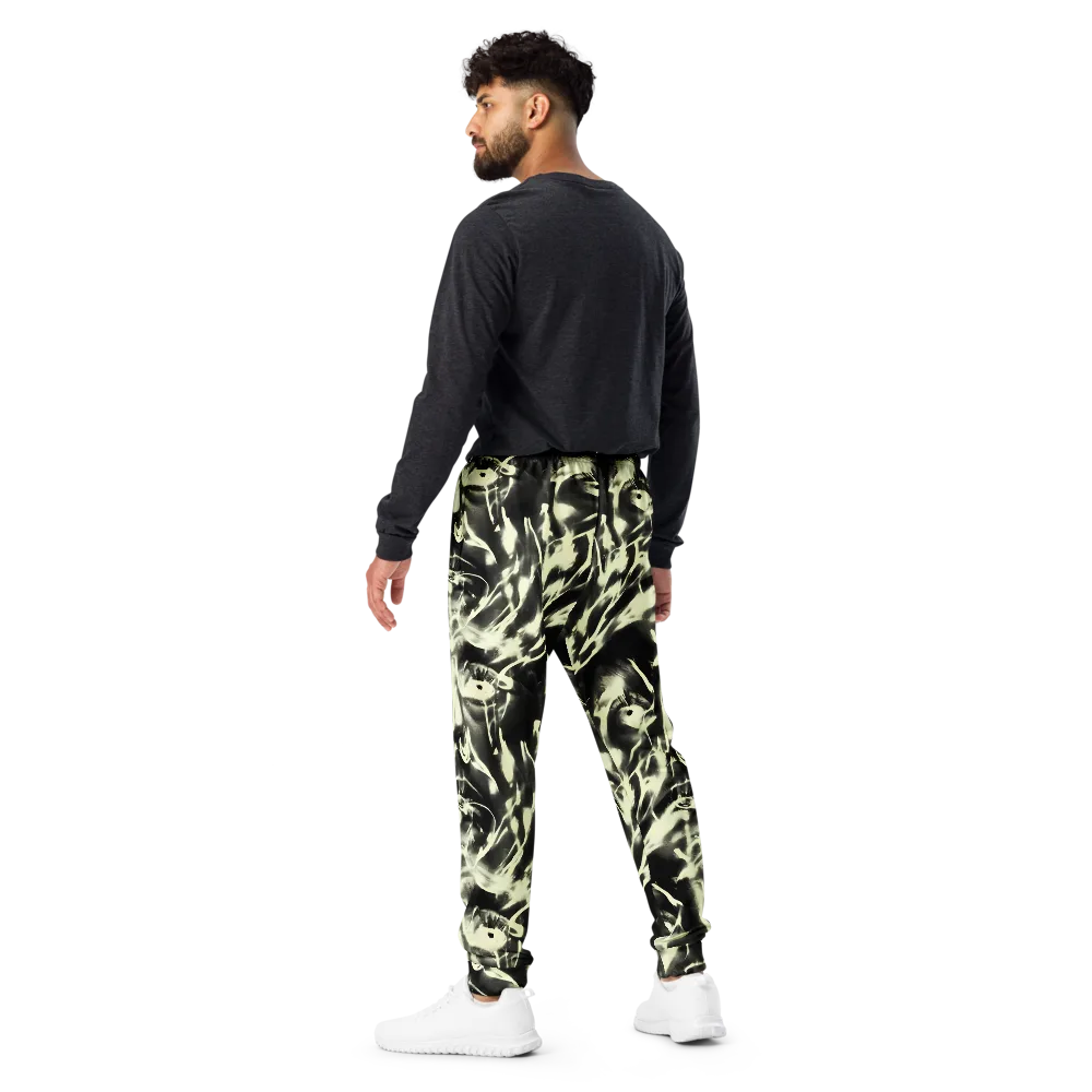 Visionary Flux on Men's Joggers — Back
