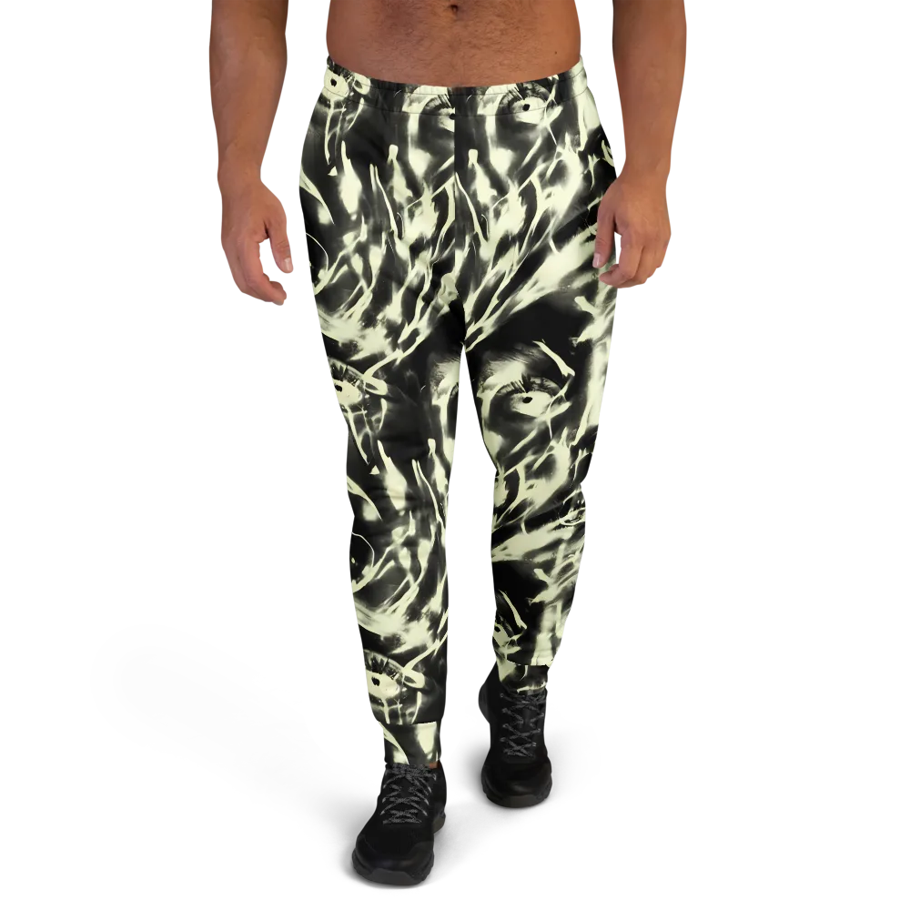 Visionary Flux on Men's Joggers — Front