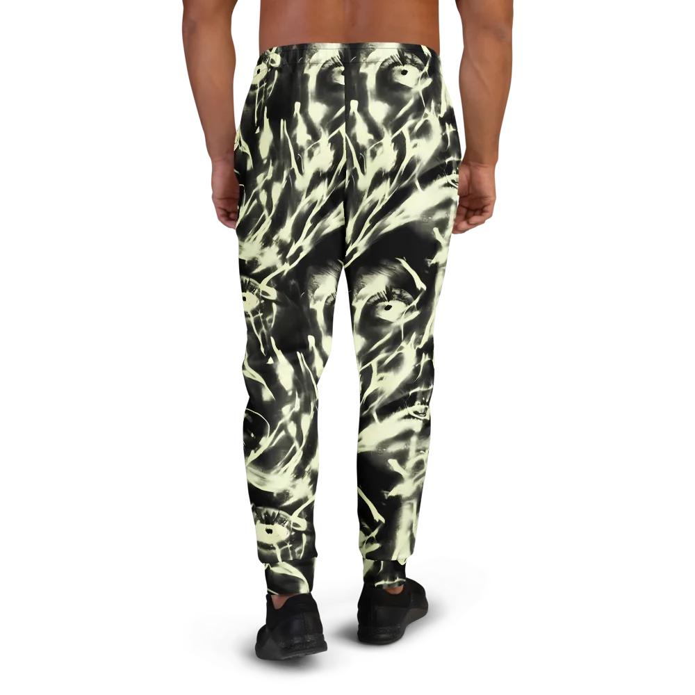 Visionary Flux on Men's Joggers — Back