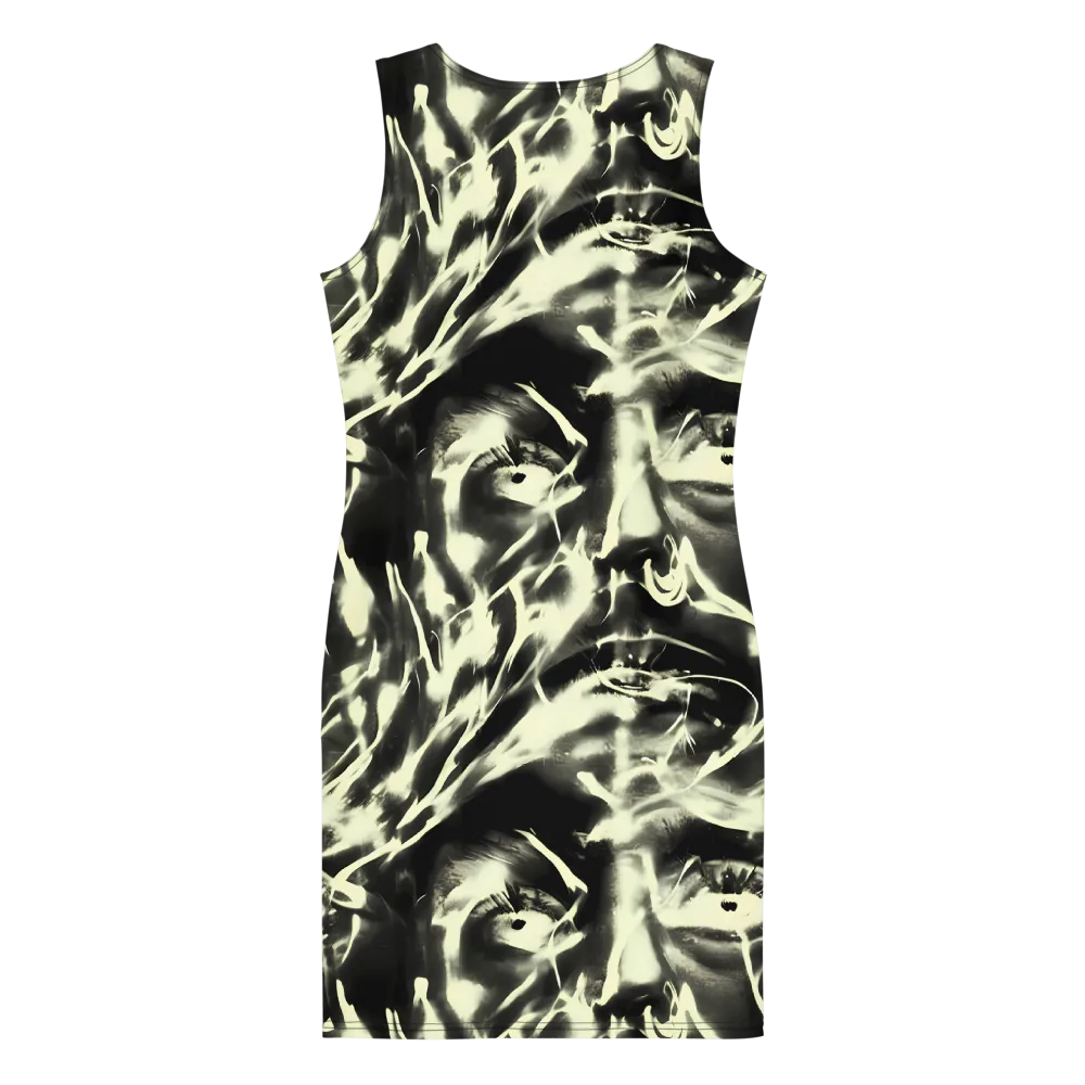 Visionary Flux on Bodycon Dress — Back