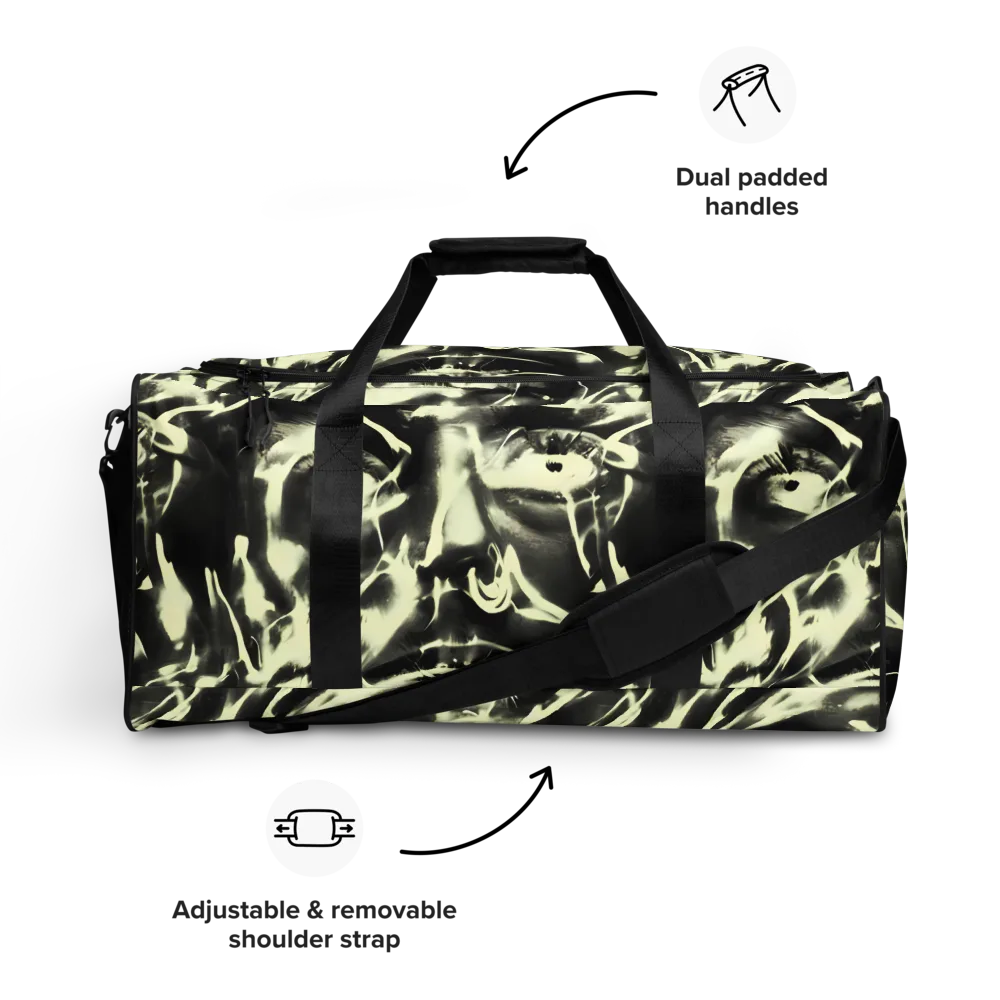 Visionary Flux on Duffle Bag — Front
