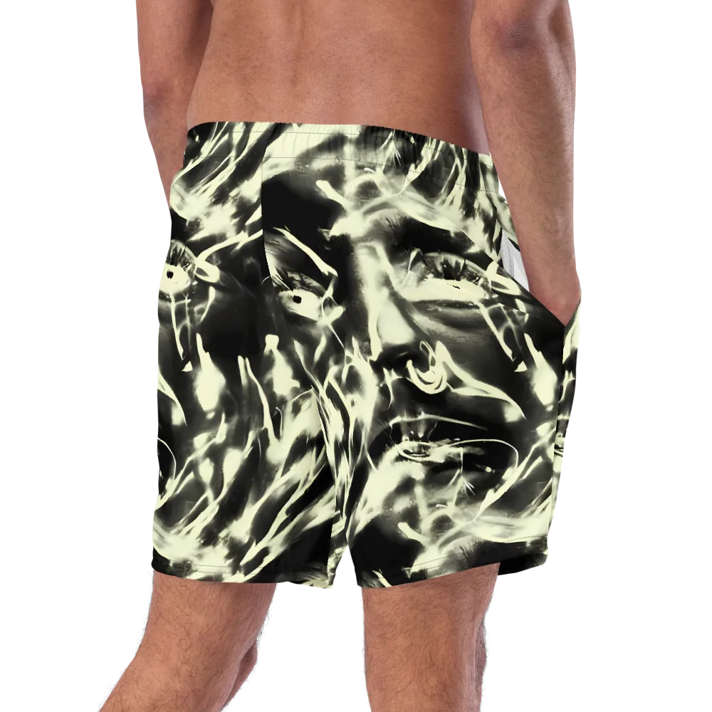 Visionary Flux on Swim Trunks — Right Back