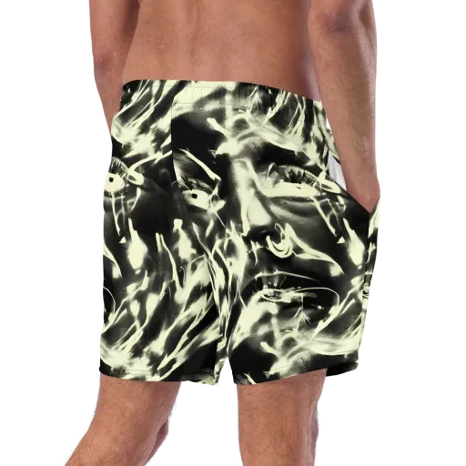 Visionary Flux on a Swim Trunks