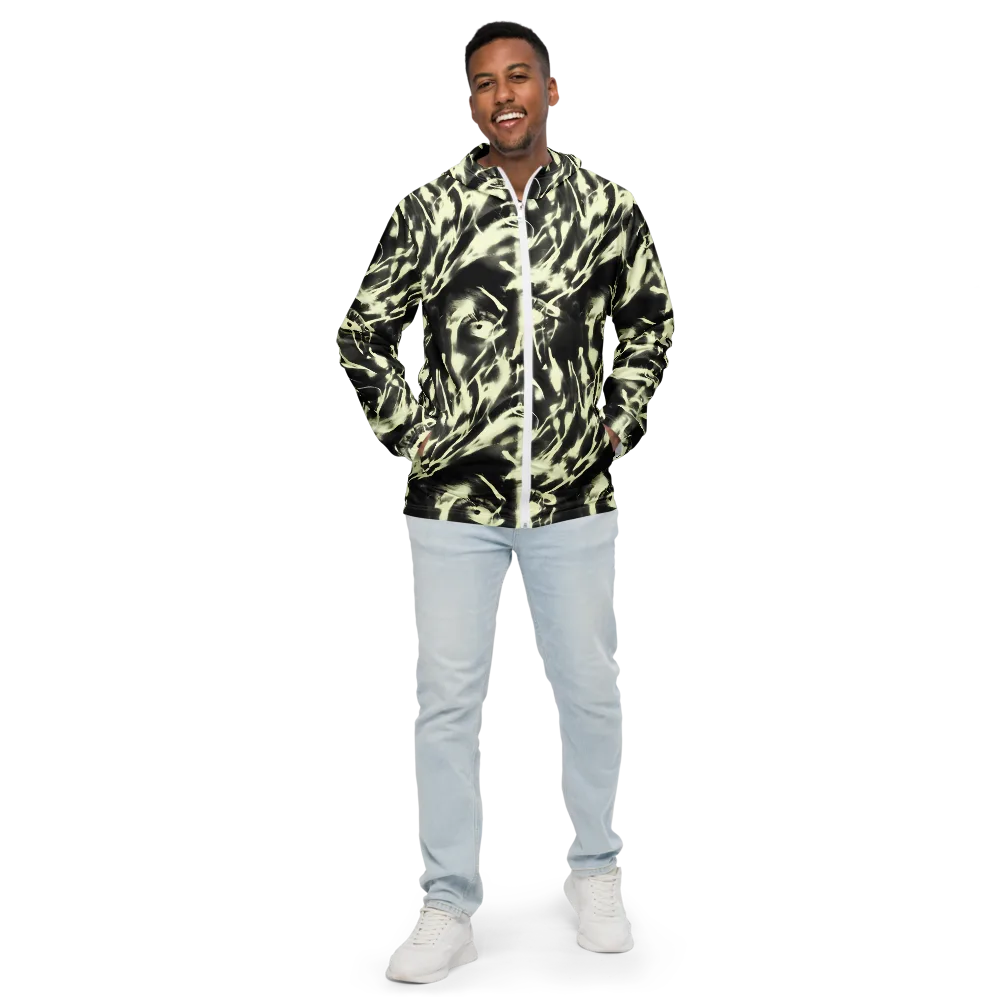 Visionary Flux on Men's Windbreaker — Front