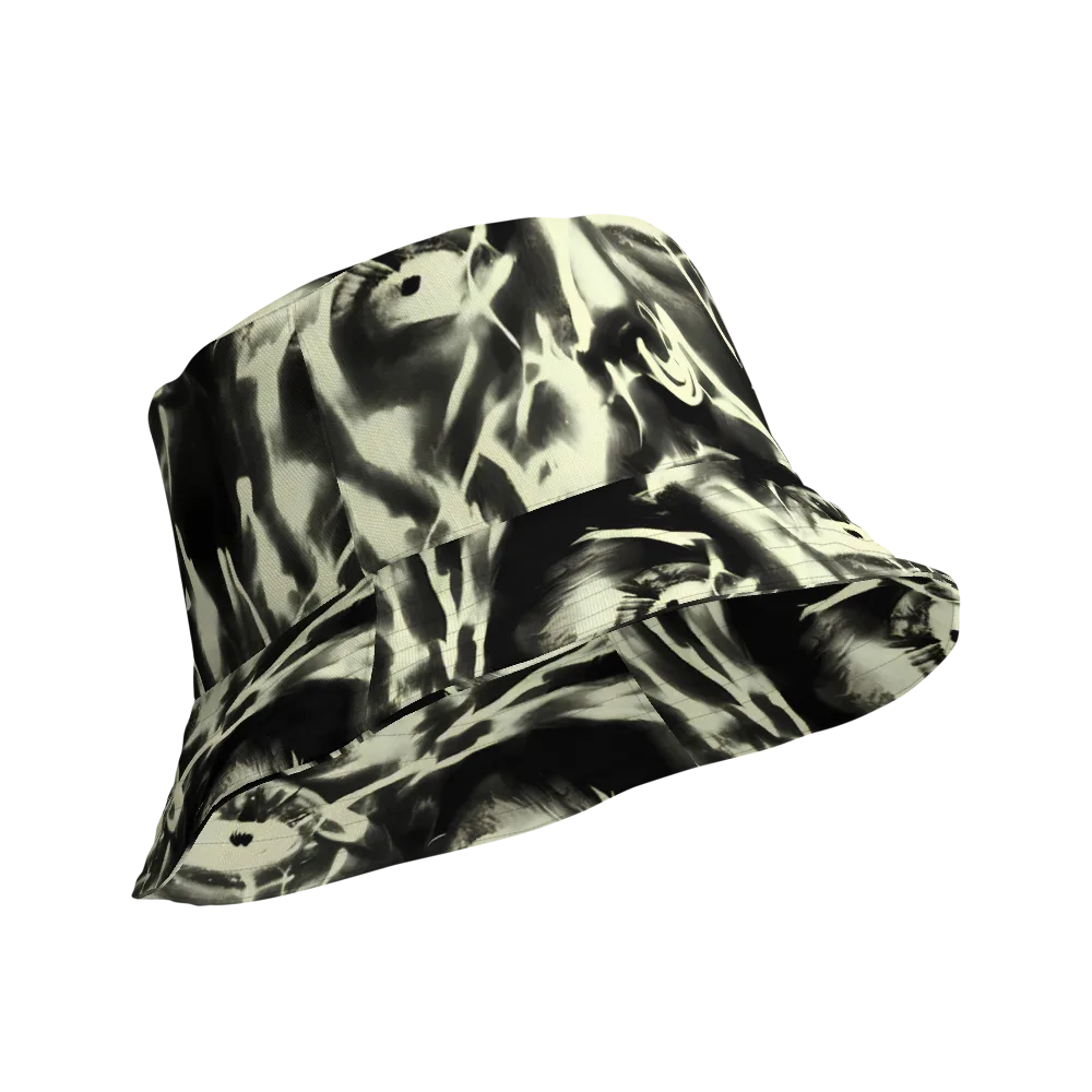 Visionary Flux on Reversible Bucket Hat — Product details Outside
