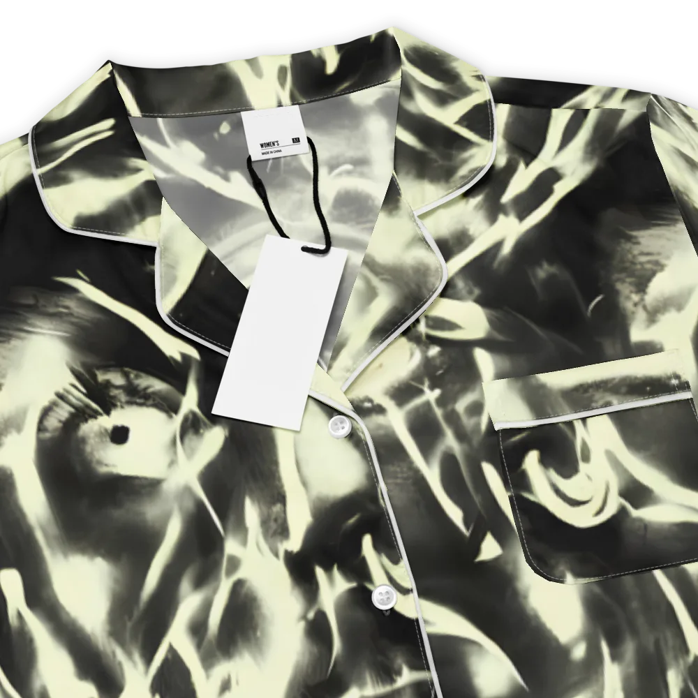 Visionary Flux on Women's Short Sleeve Pajama Top — Product details