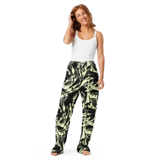 Visionary Flux on a Women's Pajama Pants